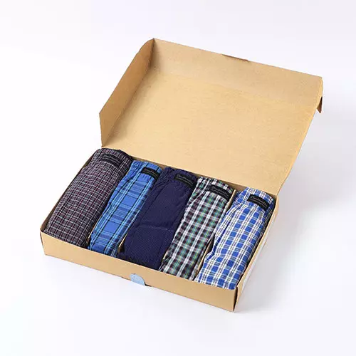 Pakning med 5 Klassiske Boxershorts